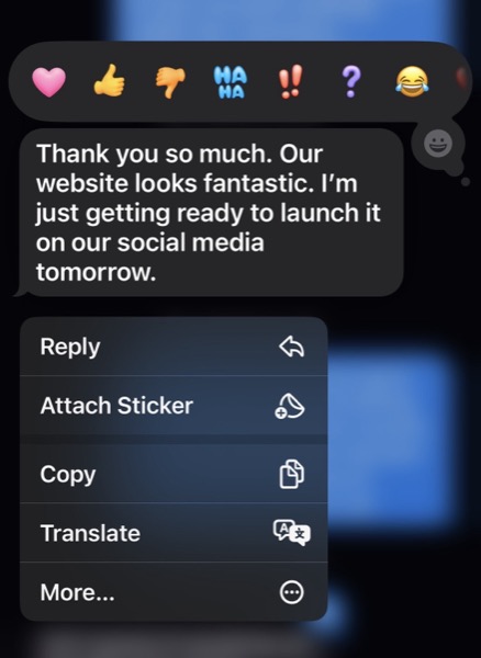 Client message 4